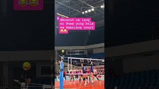 Easy point for Bernadeth Pons vs SGA \u0026 she’s the POG #bernadethpons #creamline #pvl2024 #volleyball