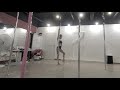 폴작품 알라딘주제곡 poledance 컨템