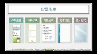 【PPT2010 基礎篇】《全國技藝競賽商業簡報》簡報設計03 背景的產生