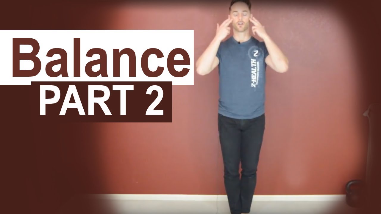 Balance Part 2 - Eyes Closed Head Movement Drill - YouTube