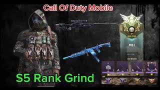 Call Of Duty Mobile | S5 Rank Grind!!