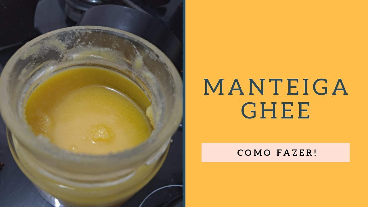 Como Fazer MANTEIGA GHEE Em 5min - YouTube