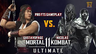 GUSTAVOPAGE VS NICOLAS - FT5 PRO GAMEPLAY - MK11 Ultimate