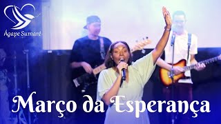 Flávia Eliz Louvando no  Culto Matinal - Março da Esperança | Ágape Sumaré