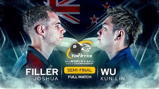 FILLER vs KUN LIN ▸ 2024 Yalin WPA Men's World 8-Ball Championship