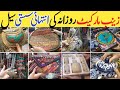 *SADDAR* FAMOUS TRADITIONAL MARKET🤯💥Village Handicrafts Blue Crockery, Handmade Clutches, Jewelry