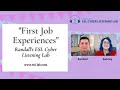 First Job Experiences - Randall's ESL Cyber Listening Lab