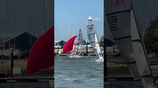 RS400s in Action: Windy Solent Training Adventure from the Hamble!