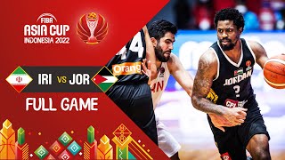 Iran 🇮🇷 - Jordan 🇯🇴 | Quarter Final |  Basketball Full Game - #FIBAASIACUP 2022