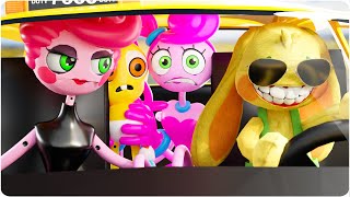 Life of BUNZO BUNNY as a TAXI DRIVER (Poppy Playtime Chapter 2 Animation)
