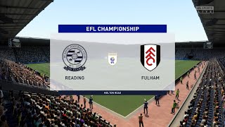 FIFA 22 | Reading vs Fulham - EFL Championship | Gameplay