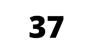37 Second Countdown Timer White Screen With Sound Effect
