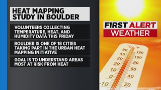 Boulder to take part in urban heat mapping initiative