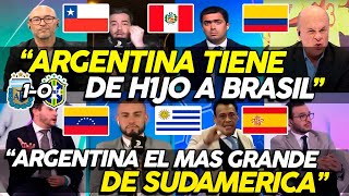 PRENSA INTERNACIONAL MARAVILLADA con ARGENTINA ¡TIENE de HIJO A BRASIL, LE GANAN EN TODO!