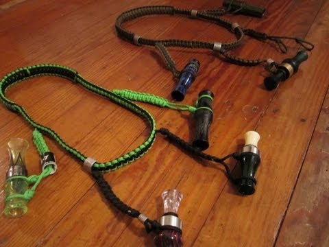 How To Make A Waterfowl Call Lanyard 1/3 How To Make A Waterfowl Call Lanyard 1/3