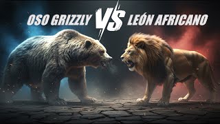 GRIZZLY BEAR vs. AFRICAN LION | Can the King of the Savannah defeat the Monster of the Forest?