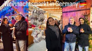 My First Christmas in Germany 🇩🇪/ Frankfurt ( Weihnachtsmarkt and Glühwein )