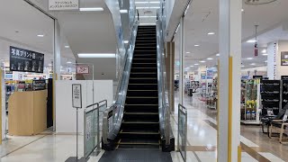 イオン秦野ショッピングセンター エスカレーター 上り【日立】Escalator,AEON Hadano Shopping Center(HITACHI)