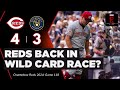 Cincinnati Reds Back in NL Wild Card Race After Win vs Milwaukee Brewers | CBox Reds | Game 118