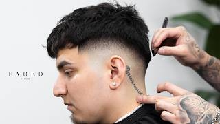💈💤ASMR BARBER | Perfect MID FADE Tutorial🔥 🏴