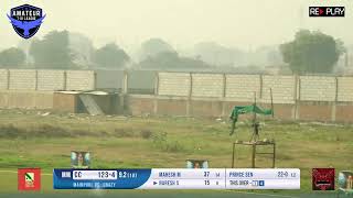 Crazy Cricketers VS Mainpuri Monsters  23/01/2025  Amateur League T-10