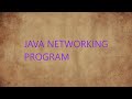 How to run java networking program using command prompt#javanetworking#freetutorial#tamiltutorial#