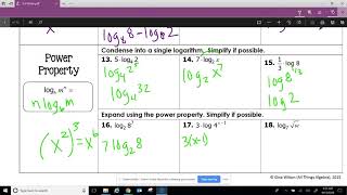 PHS PreCalculus 3.5 Power Property