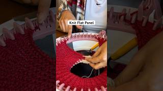 Knit a Flat Panel Knitting Machine