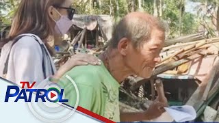 81-Anyos na lolo binigyan ng tulong ng netizens matapos siya masalanta ng bagyong Odette | TV Patrol