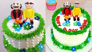 Motu Patlu Birthday Cake Topper | Motu Patlu Theme Cake #shorts #sellerfactg