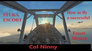 (35) IL-2  How to fly a successful Escort Mission