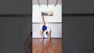Backbend Fall Tutorial 😱🔥 #gymnast #howto #backbend #bendy #flexibility