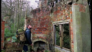 Sleeping Inside A Woodland Ruin.