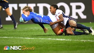 Extended Highlights: U.S.A. vs. France | Rugby World Cup Sevens | NBC Sports