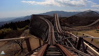 Jupiter / ジュピター - Kijima Kogen / セントレジャー城島高原 - Intamin - Wooden Coaster - Cinematic