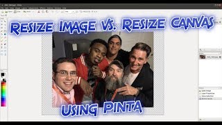 Pinta: Resize Image vs. Resize Canvas