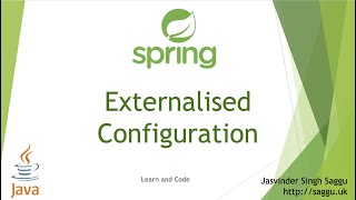 How to Externalise Configuration in SpringBoot Application? | SpringBoot Tutorial Part 5