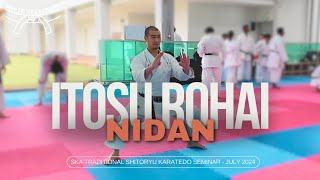 Kata020 - 糸州鷺牌二段示範 Demonstration of Itosu Rohai Nidan