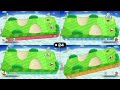 super mario party jamboree bowser jr. vs mario vs boo vs goomba western land