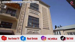 VILLA  Satılır ‼️ Bakıxanov qəs, 11 sot həyət, 3 mərtəbəli, 10 otaqlı, 650 m², 1 800.000  AZN