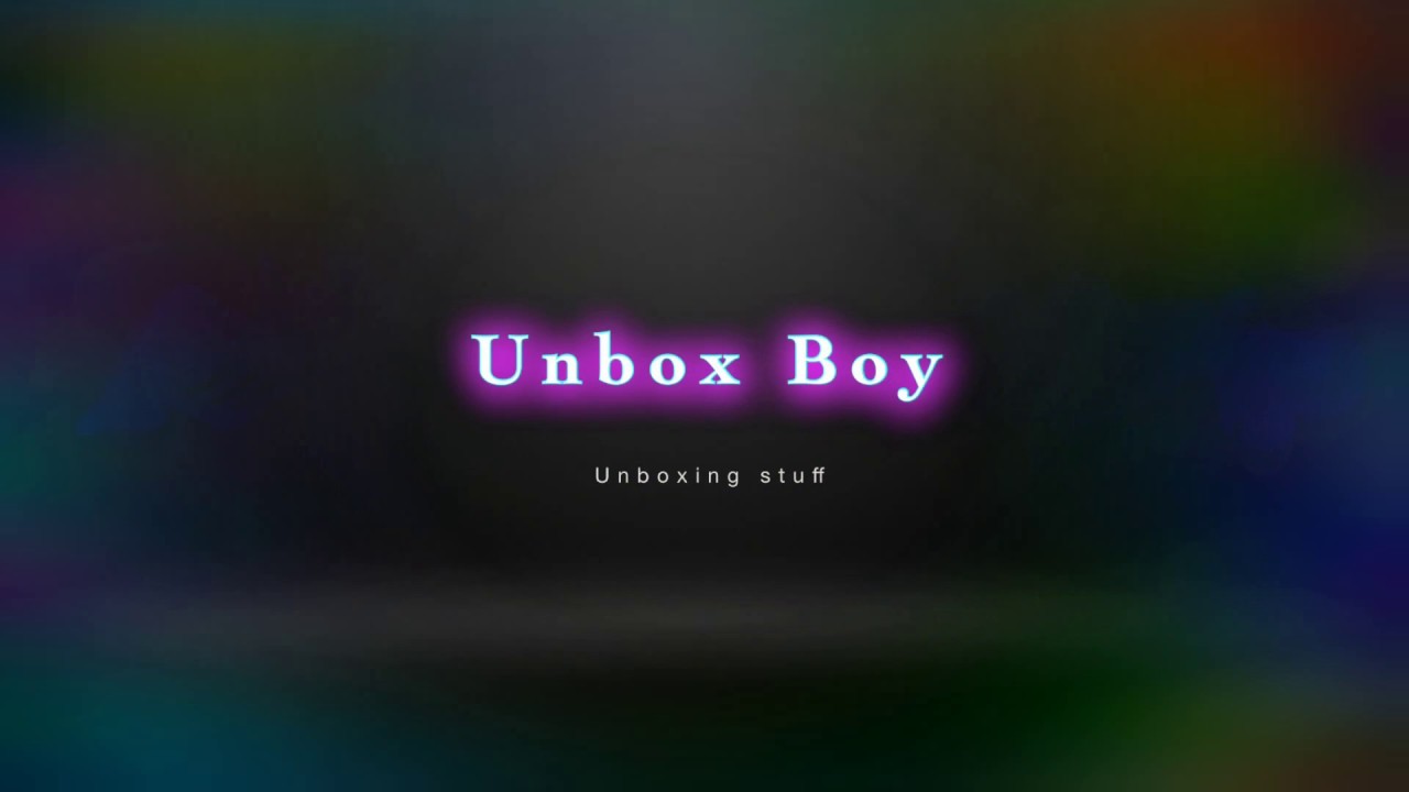 This Is Going To Be My Unboxing Intro For This Channel For Now Youtube