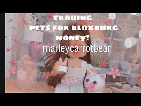 Trading Pets For Bloxburg Money! - YouTube