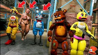 Freddy Chica Have A Baby Gta 5 Mods Fnaf Funny Moments Redhatter
