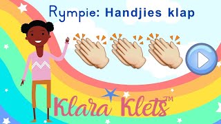 Rympies:  Handjies Klap.  Afrikaanse tradisionele rympie.