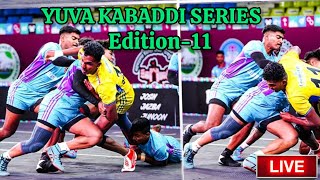 LIVE:SINDH SONICS vs UP FALCONS | YUVA KABADDI SERIES EDITION-11 | YKS KABADDI SERIES ♥️🔥♥️🔥