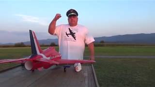 Freewing 6S Hawk T1 “Red Arrow” 70mm EDF Jet - PNP Maiden flight