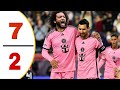 Messi Hattrick , Marcelo Debut ⚽️💥 Inter Miami vs Nashville 7/2 Highlights & All Goals 2024 - #Messi