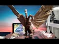 x plus toho daikaiju series king ghidorah 1964 battle version