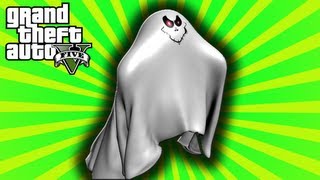 GTA V - Secret Easter Egg Ghost! (GTA 5 Secret Easter Eggs)