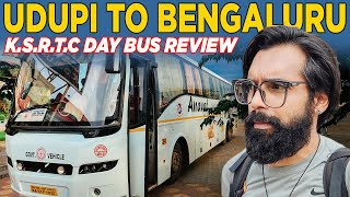 UDUPI To BENGALURU Day Bus Journey 🚍 | Experience Of KSRTC Govt Bus | Ashis Living Life